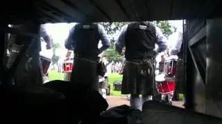 The Glagow Skye Association Drum Corps at The World Pipe Band Championships 2012