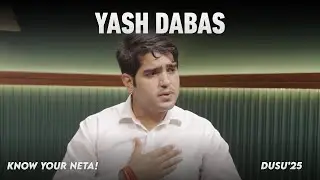 DUSU Elections - Yash Dabas - Students Issues, AI & what's next! EP 01