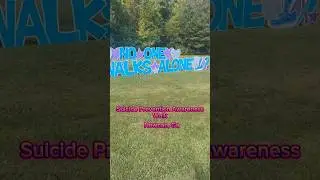 Suicide Prevention Awareness Walk ; #fyp #viral #podcast #mentalhealth #youtube #newnangeorgia