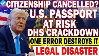 🚨 You Could Lose Your U.S. Citizenship TODAY! These 5 Reasons Will Shock You