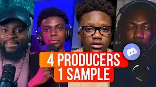 4 PRODUCERS FLIPPED THE SAME SAMPLE: With my Discord, Xander, Selevated, FJ Beats, JenBeatz