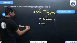 Oxidation state of phosphorus in pyrophosphoric acid is:....