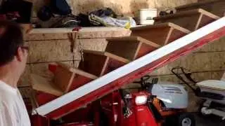 Fermeture escalier de garage