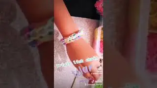 Pulsera Rainbow Loom/ Triple link chain 😍