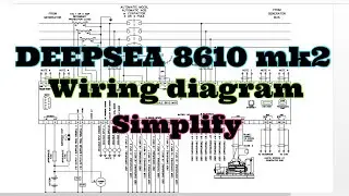 DEEPSEA 8610 MK2 wiring diagram and functionality simplify