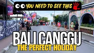 Ultimate Bali Canggu Street Walking Tour | Hotels, Restaurants, and Shops Guide
