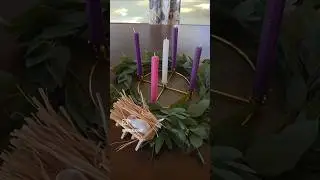 Set up my #Advent #candles! 2 weeks until Advent! #catholicmom #catholic #homemaking #christmas