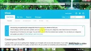 Upwork/oDesk Bangla tutorial for profile completion 100%_part 1