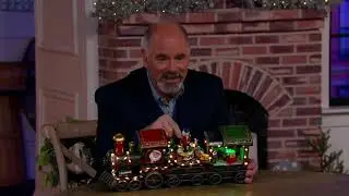 Mr. Christmas Animated and Musical Train on QVC