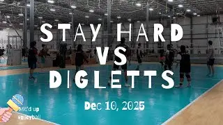 Stay Hard Volleyball vs Hard Pass - FALL SZN - Dec 10, 2025 Game 1 (Full Game, Playoffs)