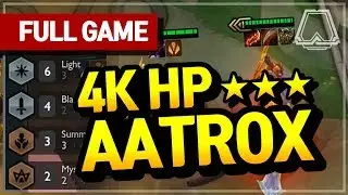 NEW! 3-star Aatrox Smash! ★★★ - Teamfight Tactics Full Game | TFT