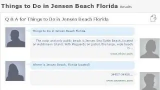 Things To Do In Jensen Beach Florida