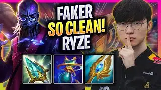 FAKER IS SUPER CLEAN WITH RYZE! - T1 Faker Plays Ryze MID vs Katarina! | Season 2026