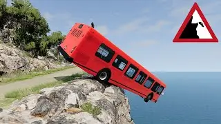 Dangerous cliffs - BeamNG