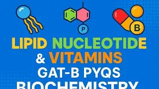 Lipid Nucleotide and Vitamin GAT-B PYQs Biochemistry 