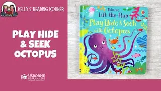 Usborne Books & More New Title Fall 2021: Lift-the-Flap Play Hide & Seek with Octopus [Toddler Book]