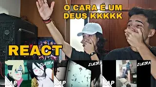 REACT - 3 EM 1 BYAKURAN | União Otaku | Parede que matou o Itachi | E-GIRL É TUDO G0ST0S4