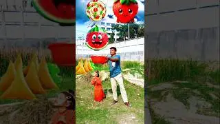 #vfx #fruit #eating Fantastic magic video of fun eating and collecting fruits