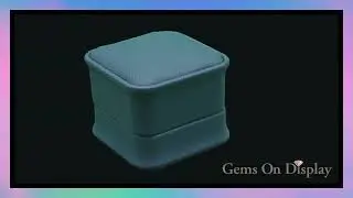 Luxury Navy Ring Box That Elevates Every Jewelry Sale | Premium Soft-Touch Packaging