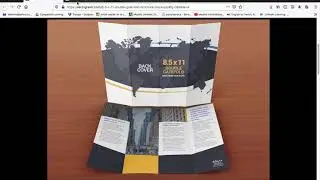 Folleto cuadríptico plegado en InDesign (1ª Parte)