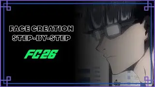 How to create JINPACHI EGO in EA FC 26 - TUTORIAL Blue Lock Face Creation