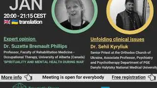 Spirituality and mental health during war &mdash; Suzette Br&eacute;mault-Phillips