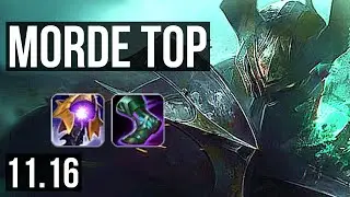 MORDEKAISER vs KARMA (TOP) | 6/1/3, 400+ games | KR Diamond | v11.16