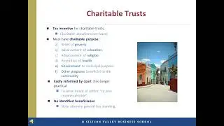 Charitable Trusts: Tax Incentives, Community Benefits, and Legal Flexibility
