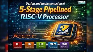 Design & Implementation of a 5-Stage Pipelined RISC-V Processor | Explained 🚀