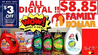 💥FAMILY DOLLAR|ALL DIGITAL LOW OUT OF POCKET DEAL💥$3/$15 DIGITAL COUPON💥Let's COOK😍BEGINNER FRIENDLY