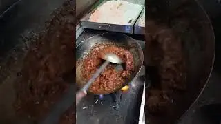 Indian street food | roadside mushroom fry | Insane 😋 kaalan fry #foodie #streetfood