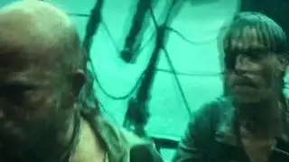 Pirates of the Caribbean 3 Pintel complains that there is rain Clip