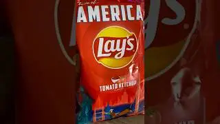 Let&rsquo;s try NEW🍅LAYS🥔Potato Chips✨ #tastetest #food #viral #shorts  #fyp