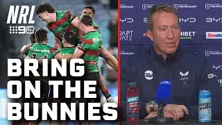 Trent Robinson already has his sights set on beating arch rivals: NRL Presser | NRL on Nine