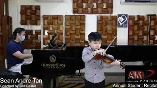 Sean Andre Tan Applied Music Platform Recital December 2020