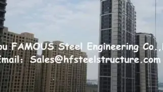 Multi storey Apartment Buildings Chinese Erector For Prefabricated Steel Structure Building