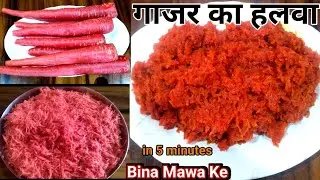 गाजर का हलवा || How To Make Carrot Halwa Recipe || khoya gajar ka halwa || soni cooking channel 