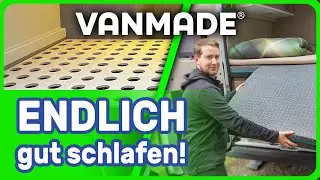 WOHNMOBIL Matratze - BETT optimieren mit VANMADE 🛏 individuelle Matratze f&uuml;r Camper