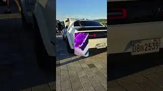 #lightingtrendz #custompuddlelights #automobile #challenger #zl1addons #srt #dodgechallenger