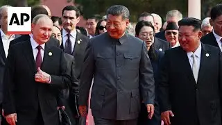 Xi welcomes Putin, Kim Jong Un as leaders arrive for China military parade