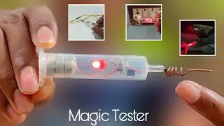 How to make non contact AC line tester || wireless tester || magic tester | useful gadget
