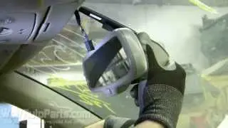 How to Remove your Rear View Mirror - B6/B7 Audi A4 2002-2008 (Wolf Auto Parts)