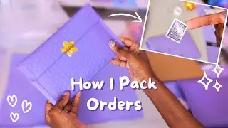 How I Package Orders For My Small Art Business At Home ★ Small Business Insecurities