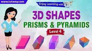 Prisms and Pyramids 3D Shapes | Types of Prism and Pyramid | Math