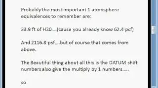 Pressure Conversions
