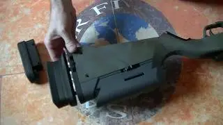Striker amoeba montage appuie joue = Amoeba Striker Tactical Advanced Butt Pad with Cheek Pad