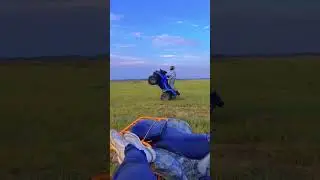Стант в поле #mudriding #cfmoto #brp #edit #asmr #mudoffroading #pitbike #atv #atvnews #stunt
