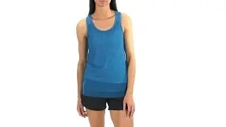 Oiselle Women's Hail Mary Mesh Run Tank | SwimOutlet.com