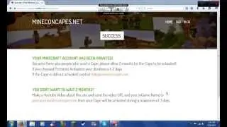 How to get a free minecon cape for minecraft
