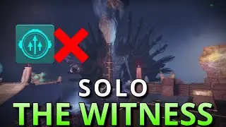 Solo The Witness WITHOUT the artifact mod!